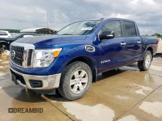 2017 Nissan Titan SV с VIN 1N6AA1EK6HN532706, выставлен на аукционе Copart как лот 56414665 с пробегом 69 172 миль миль и Списание • Salvage title. История ставок и продаж доступна на DreamBid. Изображение 1.