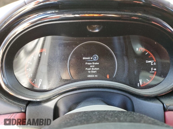 2022 Dodge Durango R/T Plus with VIN 1C4SDJCT4NC222037, listed as a Copart auction lot 48144735 with 48,004 mi miles and Salvage title. Bid and sale history available at DreamBid. Image 9.