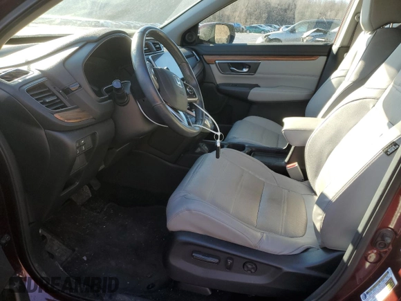2019 Honda CR-V EX-L with VIN 7FARW2H89KE025788, listed as a Copart auction lot 46283485 with 49,012 mi miles and Salvage Title. Bid and sale history available at carsss.com. Image 7.