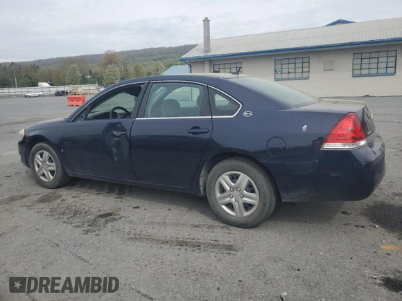2008 Chevrolet Impala LS with VIN 2G1WB58N589112739, listed as a Copart auction lot 54407935 with 253,098 mi miles and Salvage Title. Bid and sale history available at DreamBid. Image 2.