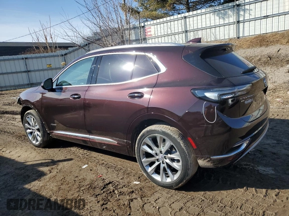 2023 Buick Envision Avenir with VIN LRBFZSR43PD159517, listed as a Copart auction lot 48395555 with 16,994 mi miles and Clean Title. Bid and sale history available at carsss.com. Image 2.