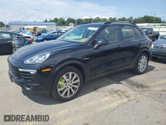 2017 Porsche Cayenne S E-Hybrid with VIN WP1AE2A27HLA70895, listed as a Copart auction lot 62656685 with 93,708 mi miles and Salvage title. Bid and sale history available at DreamBid. Image 1.