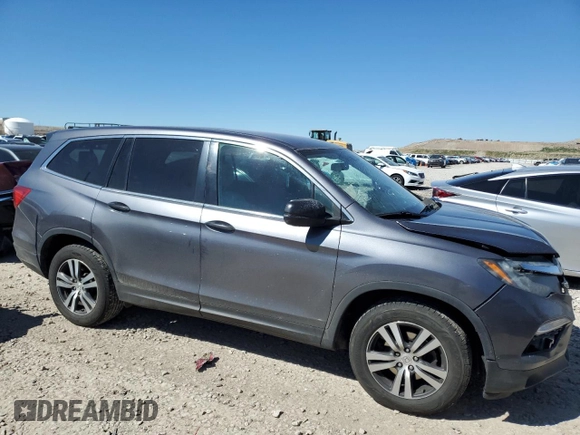 2016 Honda Pilot LX with VIN 5FNYF6H16GB027961, listed as a Copart auction lot 50608675 with 203,020 mi miles and Salvage Title. Bid and sale history available at carsss.com. Image 4.