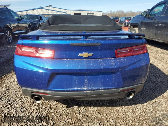 2017 Chevrolet Camaro 1LS with VIN 1G1FA3DS2H0135991, listed as a Copart auction lot 49377835 with 20,816 mi miles and Salvage Title. Bid and sale history available at carsss.com. Image 6.