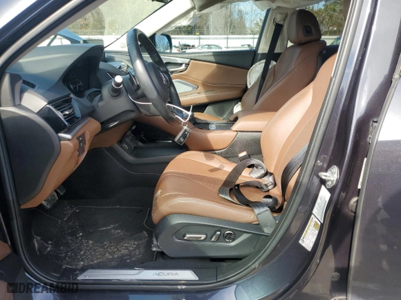 2021 Acura RDX w/Technology Package with VIN 5J8TC1H51ML000038, listed as a Copart auction lot 45799635 with 20,421 mi miles and Salvage Title. Bid and sale history available at carsss.com. Image 7.