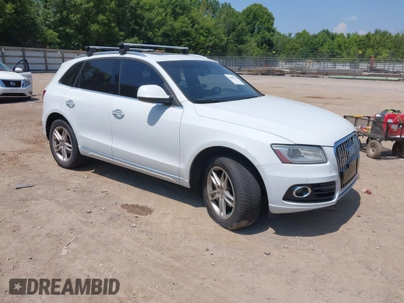 2015 Audi Q5 Premium Plus z VIN WA1LFAFP8FA016966, wystawiony jako IAAI lot #42602425 z przebiegiem 148 372 mil mil oraz . Historia ofert i sprzedaży dostępna na DreamBid. Obrazek 1.