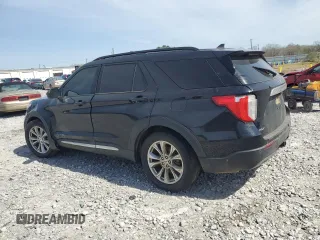 2021 Ford Explorer XLT with VIN 1FMSK7DH0MGA37215, listed as a Copart auction lot 48119975 with 80,424 mi miles and Salvage Title. Bid and sale history available at DreamBid. Image 2.