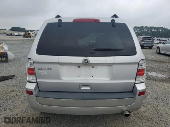2010 Mercury Mariner with VIN 4M2CN8B7XAKJ30875, listed as a Copart auction lot 59964305 with 117,799 mi miles and Salvage title. Bid and sale history available at DreamBid. Image 6.
