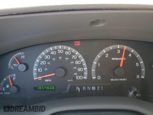 2002 Ford F-150 XL with VIN 1FTRX17212NA28461, listed as a Copart auction lot 63710665 with 185,460 mi miles and Salvage title. Bid and sale history available at DreamBid. Image 9.