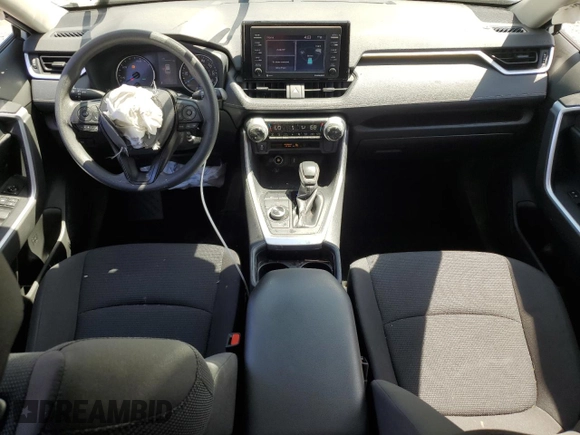 2021 Toyota RAV4 Hybrid LE with VIN JTMM6RFVXMD018561, listed as a Copart auction lot 60475965 with 56,074 mi miles and Salvage title. Bid and sale history available at DreamBid. Image 8.