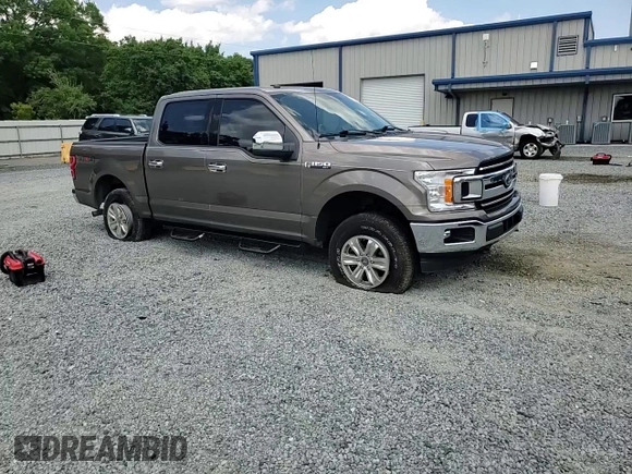 2018 Ford F-150 XL with VIN 1FTEW1EP1JFD62482, listed as a Copart auction lot 56378635 with 56,017 mi miles and Salvage title. Bid and sale history available at DreamBid. Image 13.