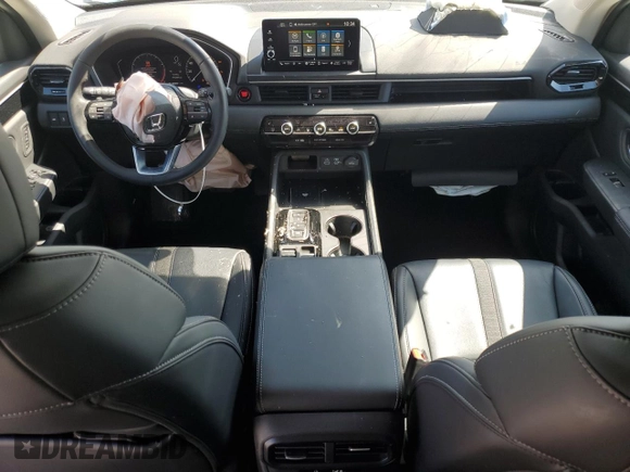 2024 Honda Pilot EX-L with VIN 5FNYG1H43RB018549, listed as a Copart auction lot 56435985 with 16,239 mi miles and Salvage title. Bid and sale history available at DreamBid. Image 8.