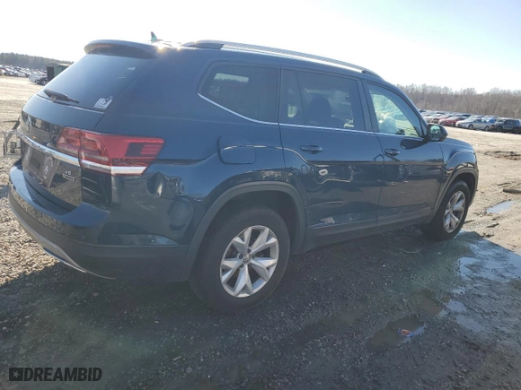 2018 Volkswagen Atlas 3.6L V6 SE with VIN 1V2LR2CA1JC533895, listed as a Copart auction lot 43526135 with 119,785 mi miles and Salvage Title. Bid and sale history available at carsss.com. Image 3.
