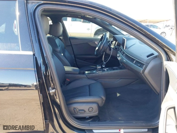 2019 Audi A4 Premium Plus with VIN WAUENAF46KA035160, listed as a IAAI auction lot 41738361 with 40,170 mi miles. Bid and sale history available at carsss.com. Image 5.