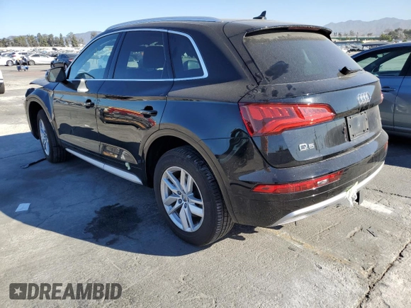 2020 Audi Q5 Premium with VIN WA1ANAFY1L2110650, listed as a Copart auction lot 60206532 with 0 mi miles. Bid and sale history available at carsss.com. Image 3.