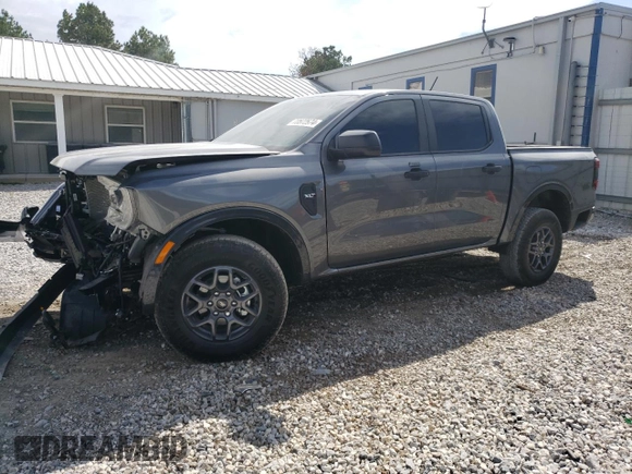 2024 Ford Ranger XLT with VIN 1FTER4HH2RLE19654, listed as a Copart auction lot 73572574 with 2,941 mi miles and Salvage Title. Bid and sale history available at carsss.com. Image 1.