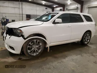 2019 Dodge Durango GT Plus with VIN 1C4RDJDG7KC634237, listed as a Copart auction lot 59366285 with 139,056 mi miles and Salvage title. Bid and sale history available at DreamBid. Image 1.