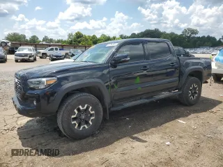 2022 Toyota Tacoma SR with VIN 3TYCZ5AN1NT095347, listed as a Copart auction lot 63237545 with 32,383 mi miles and Salvage title. Bid and sale history available at DreamBid. Image 1.
