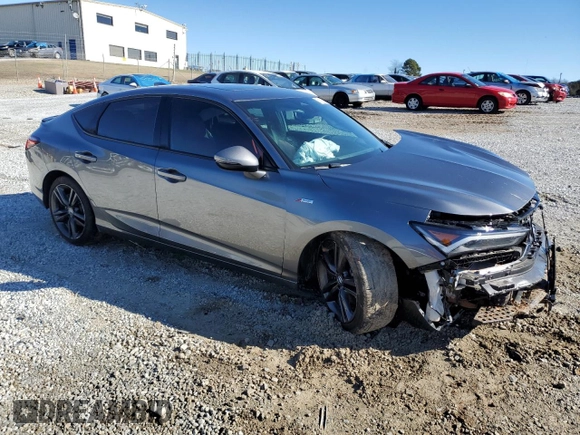 2024 Acura Integra Technology with VIN 19UDE4G70RA016396, listed as a Copart auction lot 87123924 with 10,672 mi miles and Salvage title. Bid and sale history available at DreamBid. Image 4.