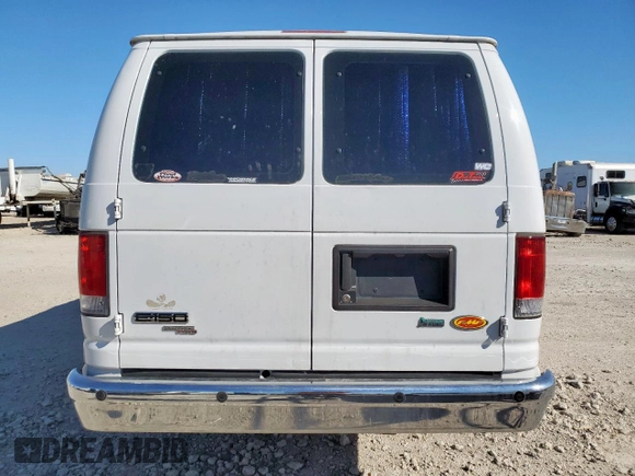 2013 Ford Econoline Cargo Commercial with VIN 1FTNS1EW4DDB31580, listed as a Copart auction lot 49806615 with 171,500 mi miles and Clean Title. Bid and sale history available at carsss.com. Image 6.