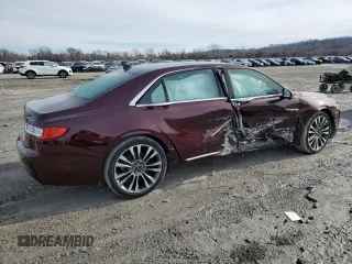 2019 Lincoln Continental Reserve with VIN 1LN6L9NC2K5602487, listed as a Copart auction lot 44539745 with 71,025 mi miles and Salvage Title. Bid and sale history available at DreamBid. Image 3.