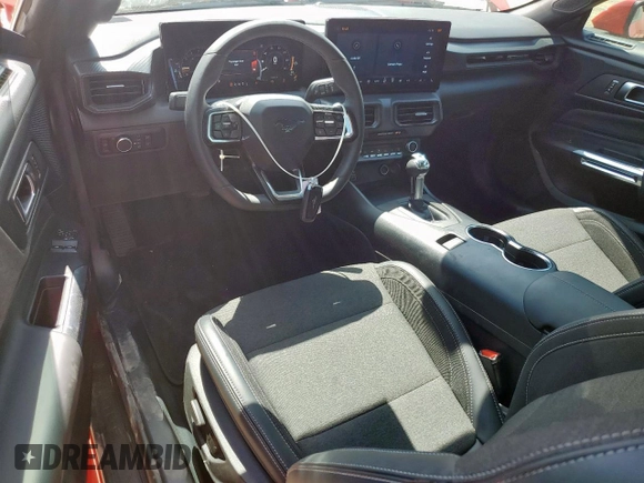 2024 Ford Mustang EcoBoost с VIN 1FA6P8TH7R5118719, выставлен на аукционе Copart как лот 59622685 с пробегом 1 760 миль миль и Списание • Salvage title. История ставок и продаж доступна на DreamBid. Изображение 8.