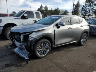 2024 Lexus NX with VIN 2T2HKCEZ4RC016724, listed as a Copart auction lot 41410365 with 15,683 mi miles and Salvage Title. Bid and sale history available at carsss.com. Image 1.