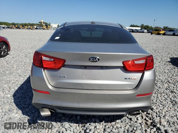 2014 Kia Optima EX with VIN 5XXGN4A78EG290643, listed as a Copart auction lot 49599755 with Not Provided miles and Clean Title. Bid and sale history available at carsss.com. Image 6.