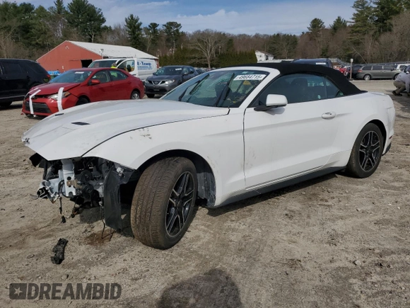 2022 Ford Mustang EcoBoost with VIN 1FATP8UH4N5103901, listed as a Copart auction lot 49684715 with 40,938 mi miles and Non Repairable. Bid and sale history available at carsss.com. Image 1.