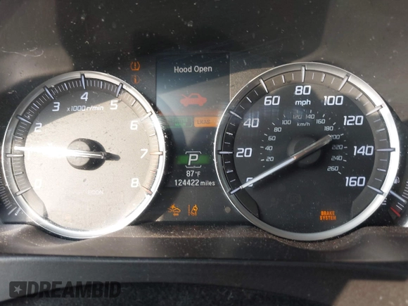 2015 Acura TLX Technology with VIN 19UUB1F57FA004314, listed as a IAAI auction lot 42726201 with 124,422 mi miles and . Bid and sale history available at DreamBid. Image 7.