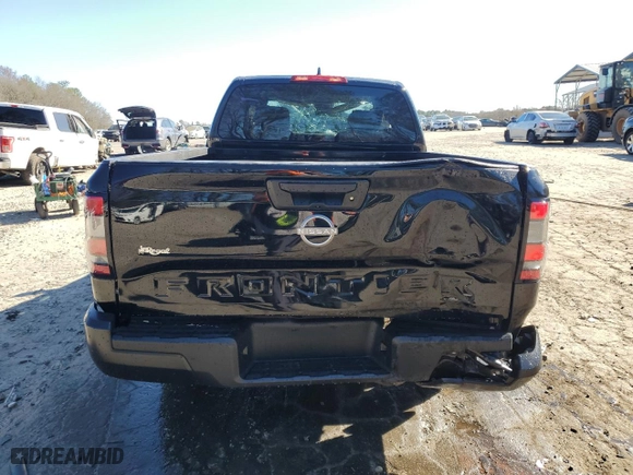 2024 Nissan Frontier S with VIN 1N6ED1CL3RN663193, listed as a Copart auction lot 46822565 with 0 mi miles and Non Repairable. Bid and sale history available at carsss.com. Image 6.
