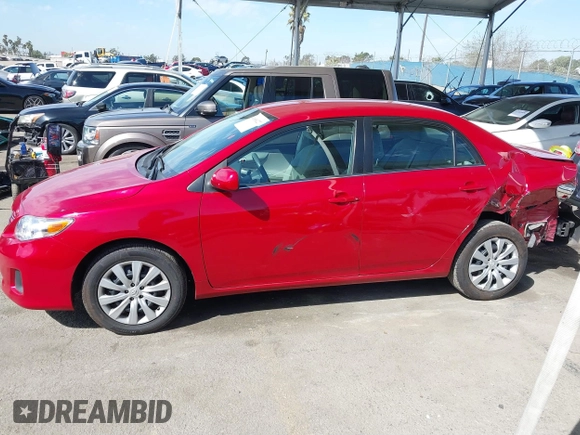 2013 Toyota Corolla L with VIN 5YFBU4EE6DP191699, listed as a IAAI auction lot 41680227 with 42,086 mi miles. Bid and sale history available at carsss.com. Image 14.