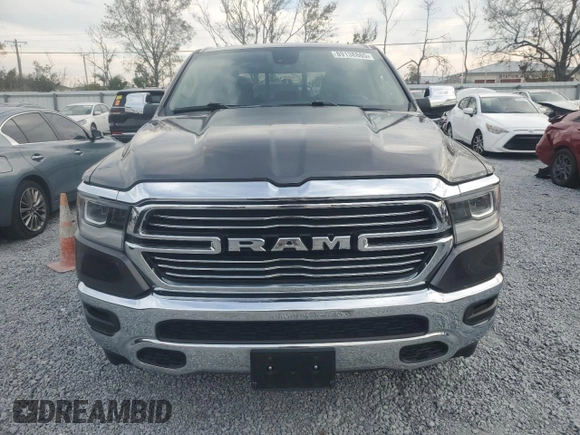 2020 Ram 1500 Laramie with VIN 1C6SRFDTXLN280059, listed as a Copart auction lot 89138865 with 99,114 mi miles and Salvage Title. Bid and sale history available at carsss.com. Image 5.