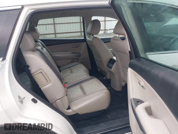 2010 Mazda CX-9 Touring with VIN JM3TB3MV1A0230587, listed as a IAAI auction lot 42152793 with 122,426 mi miles and . Bid and sale history available at carsss.com. Image 8.
