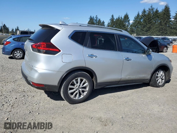 2017 Nissan Rogue SV with VIN KNMAT2MV5HP520355, listed as a Copart auction lot 53693225 with 109,569 mi miles and Salvage Title. Bid and sale history available at carsss.com. Image 3.