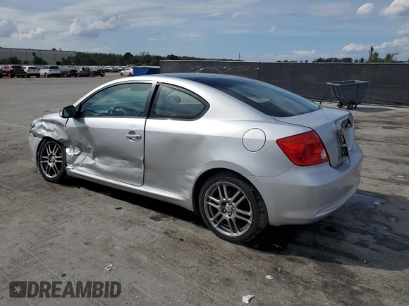 2007 Scion tC Spec with VIN JTKDE177270207889, listed as a Copart auction lot 50557555 with 192,091 mi miles and Salvage Title. Bid and sale history available at carsss.com. Image 2.