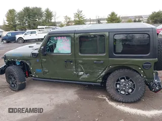 2024 Jeep Wrangler Willys z VIN 1C4RJXN64RW163089, wystawiony jako IAAI lot #41145274 z przebiegiem 31 869 mil mil oraz . Historia ofert i sprzedaży dostępna na DreamBid. Obrazek 6.