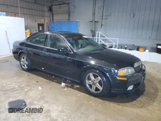2002 Lincoln LS w/Base Pkg with VIN 1LNHM87A52Y714212, listed as a Copart auction lot 84810774 with 68,413 mi miles and Salvage Title. Bid and sale history available at DreamBid. Image 4.