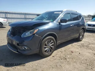2016 Nissan Rogue SL with VIN 5N1AT2MVXGC767081, listed as a Copart auction lot 54669875 with 147,872 mi miles and Salvage Title. Bid and sale history available at DreamBid. Image 1.