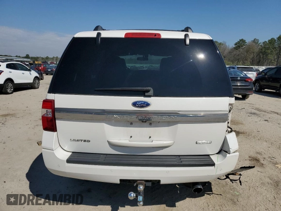 2015 Ford Expedition Limited with VIN 1FMJU2AT9FEF03109, listed as a Copart auction lot 46498415 with 107,092 mi miles and Salvage title. Bid and sale history available at DreamBid. Image 6.