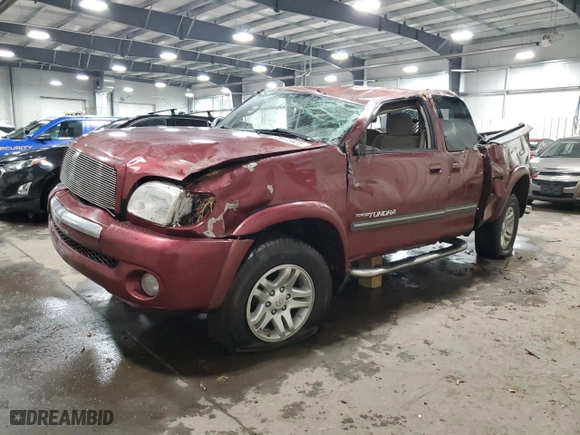 2006 Toyota Tundra SR5 with VIN 5TBBT441X6S485028, listed as a Copart auction lot 48075925 with 91,004 mi miles and Salvage Title. Bid and sale history available at carsss.com. Image 1.