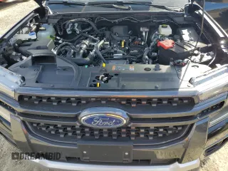 2024 Ford Ranger XLT with VIN 1FTER4GHXRLE33755, listed as a Copart auction lot 42812135 with 1,012 mi miles and Salvage Title. Bid and sale history available at carsss.com. Image 11.