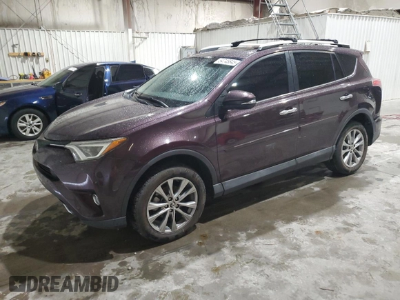 2016 Toyota RAV4 Limited with VIN 2T3YFREV8GW265040, listed as a Copart auction lot 54745845 with 73,733 mi miles and Salvage title. Bid and sale history available at DreamBid. Image 1.