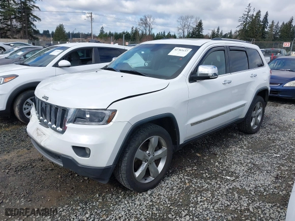 2013 Jeep Grand Cherokee Limited with VIN 1C4RJFBT0DC619216, listed as a IAAI auction lot 41703137 with 142,577 mi miles. Bid and sale history available at carsss.com. Image 17.