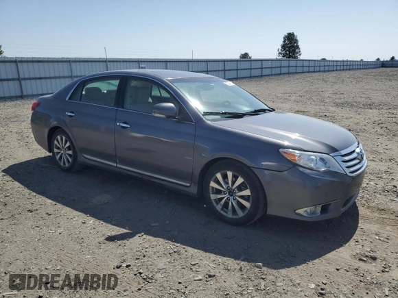 2011 Toyota Avalon with VIN 4T1BK3DB9BU407600, listed as a Copart auction lot 54629535 with 103,282 mi miles and Clean Title. Bid and sale history available at carsss.com. Image 4.