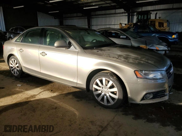 2009 Audi A4 2.0T Prem Plus with VIN WAUSF78K09N053395, listed as a Copart auction lot 43983885 with 154,647 mi miles and Clean Title. Bid and sale history available at carsss.com. Image 4.