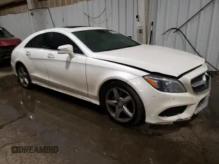 2016 Mercedes-Benz CLS with VIN WDDLJ6HB2GA175461, listed as a Copart auction lot 48243065 with 136,040 mi miles and Salvage Title. Bid and sale history available at carsss.com. Image 4.