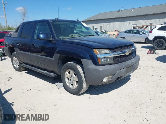 2004 Chevrolet Avalanche Z71 with VIN 3GNEK12T84G225711, listed as a IAAI auction lot 42051081 with 204,049 mi miles. Bid and sale history available at carsss.com. Image 1.