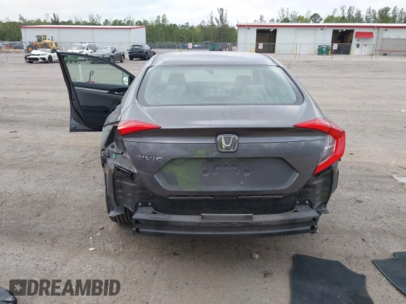2019 Honda Civic Sedan LX with VIN 19XFC2F66KE024399, listed as a IAAI auction lot 42023498 with 50,173 mi miles. Bid and sale history available at carsss.com. Image 6.