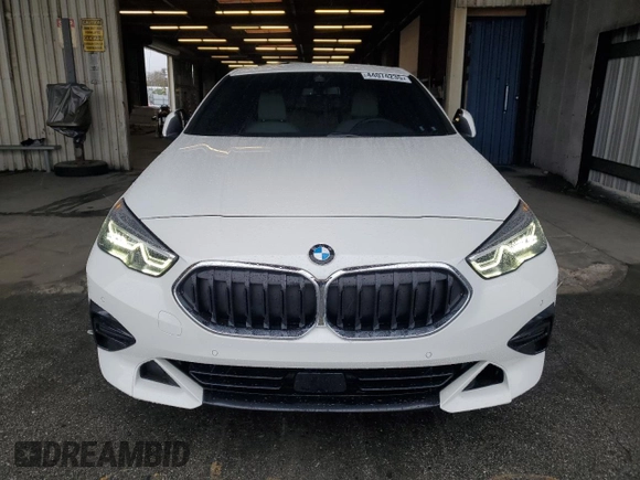 2023 BMW 2 Series 228i with VIN WBA53AK06P7M18836, listed as a Copart auction lot 44074235 with 10,712 mi miles and Salvage Title. Bid and sale history available at carsss.com. Image 5.